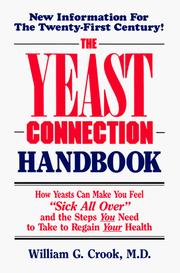 Cover of: yeast connection handbook