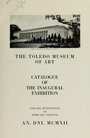 Catalogue of the inaugural exhibition, January seventeenth to February twelfth An. Dni. MCMXII cover