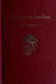 Cover of: The Marques de Santillana. by David William Foster