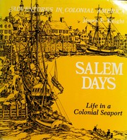 Cover of: Salem days: life in a colonial seaport