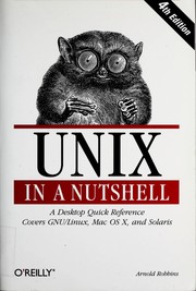 Cover of: UNIX in a Nutshell by Arnold Robbins