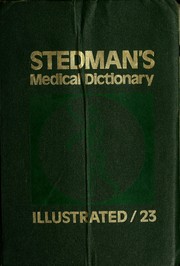 Cover of: Stedman's medical dictionary by Thomas Lathrop Stedman