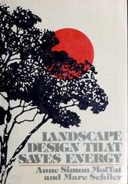 Cover of: Landscape design that savesenergy