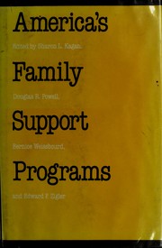 Cover of: America's family support programs: perspectives and prospects