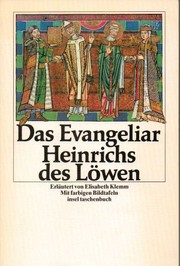 Das Evangeliar Heinrichs des Löwen by Elisabeth Klemm