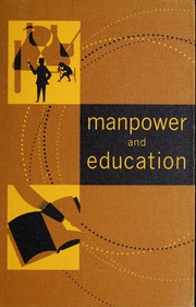 Cover of: Manpower and education.