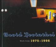 Cover of: David Levinthal, work from 1975-1996: essays and interview