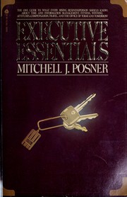 Cover of: Executive essentials by Mitchell J. Posner