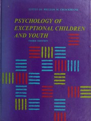 Cover of: Psychology of exceptional children and youth.