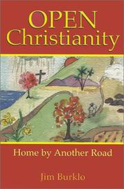 Cover of: Open Christianity | Jim Burklo