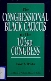 Cover of: The Congressional Black Caucus in the 103rd Congress