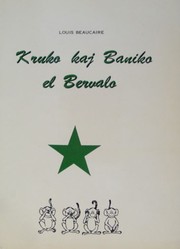 Cover of: Kruko kaj Baniko el Bervalo by 
