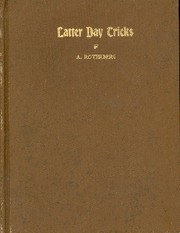 Cover of: Latter day tricks