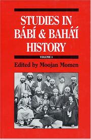 Cover of: Studies In Babi And Baha'i History
