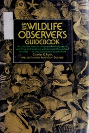 Cover of: The wildlife observer's guidebook