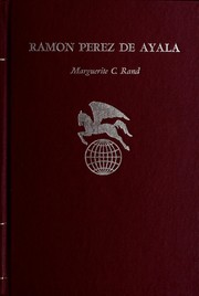 Cover of: Ramón Pérez de Ayala