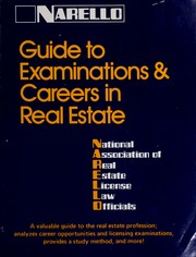 Cover of: Guide to examinations and careers in real estate by National Association of Real Estate License Law Officials (U.S.)