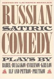 Cover of: Russian Satiric Comedy: Six Plays (PAJ Books)