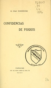 Confidencias de psiquis