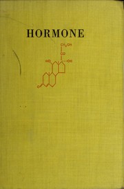 Cover of: Hormone by Oldřich Hanč