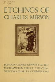 Cover of: Etchings of Charles Méryon by Hugh Stokes