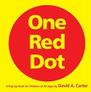 Cover of: One red dot by David A. Carter