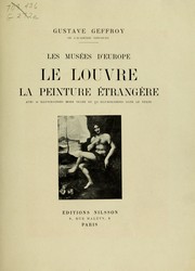 Cover of: Les musées d'Europe by Gustave Geffroy