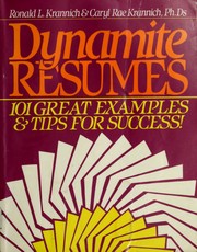 Cover of: Dynamite resumes by Ronald L. Krannich
