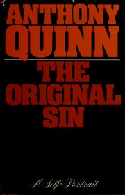 Cover of: The original sin by Anthony Quinn
