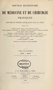 Cover of: Nouveau dictionnaire de medecine et de chirurgie pratiques by Sigismond Jaccoud
