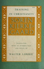 Cover of: Training in Christianity