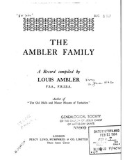 The Ambler family by Louis Ambler