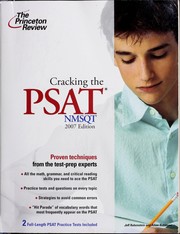 Cracking the PSAT/NMSQT by Jeff Rubenstein
