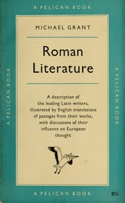 Cover of: Roman literature. by Michael Grant
