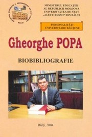 Cover of: Gheorghe Popa : Biobibliografie by 