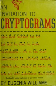 Cover of: An invitation to cryptograms.