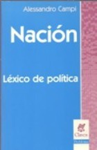 Cover of: Nacion. Lexico de Politica