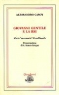 Cover of: Giovanni Gentile e la RSI: morte necessaria di un filosofo