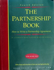 Cover of: The partnership book by Denis Clifford