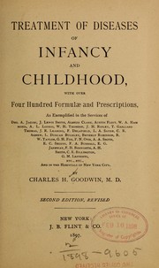 Cover of: Treatment of diseases in infancy and childhood