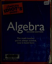 Cover of: The complete idiot's guide to algebra