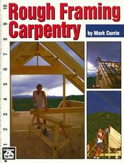 Cover of: Rough framing carpentry