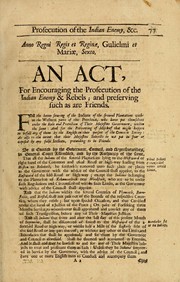Cover of: Acts and laws passed by the Great and General Court or Assembly of Their Majesties Province of the Massachusetts-Bay in New-England: begun at Boston the thirtieth day of May 1694 and continued by adjournment unto Wednesday the fifth day of September following, being the second sessions