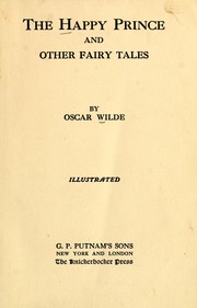 Cover of: The happy prince and other fairy tales by Oscar Wilde