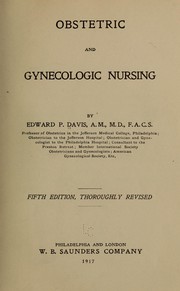 Cover of: Obstetric and gynecologic nursing