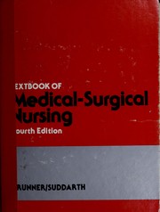 Cover of: Textbook of medical-surgical nursing by Lillian Sholtis Brunner