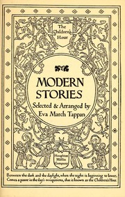 Cover of: Modern stories by Eva March Tappan