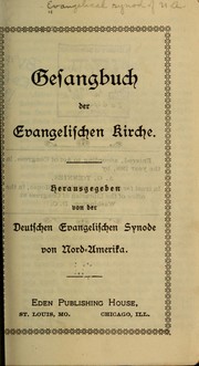 Cover of: Gesangbuch der evangelischen kirche by 