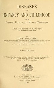 Cover of: Diseases of infancy and childhood
