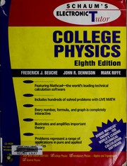 Cover of: Schaum's outline of theory and problems of college physics